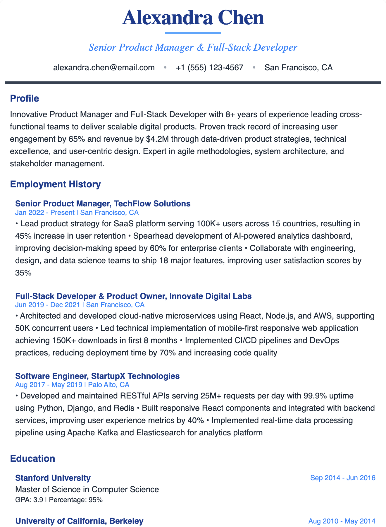 Corporate Executive Resume Template